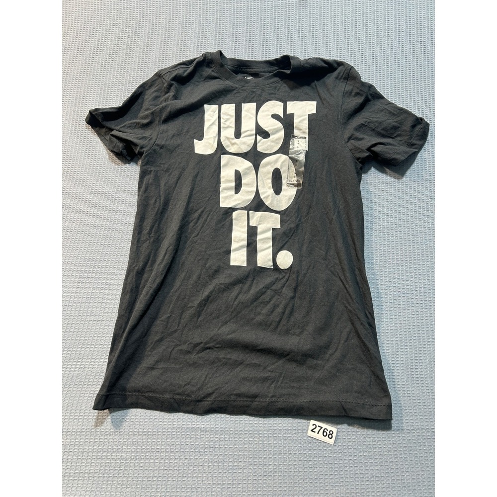 Nike Graphic T-Shirt Mens Small Charcoal Grey New